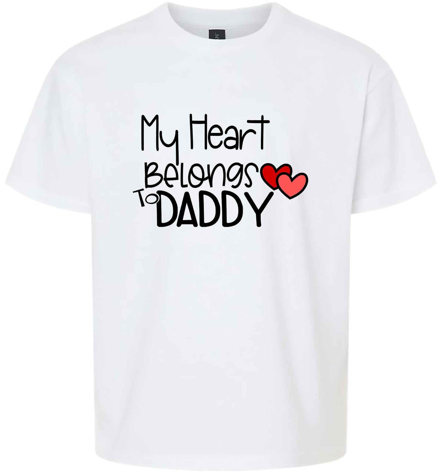My Heart Belongs to Daddy Children's Gildan Soft Shirt