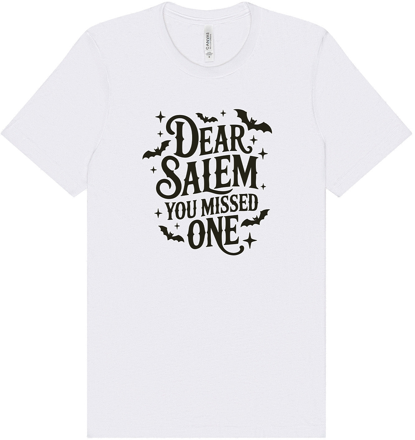 Dear Salem You Missed One Adult Bella Canvas Shirt
