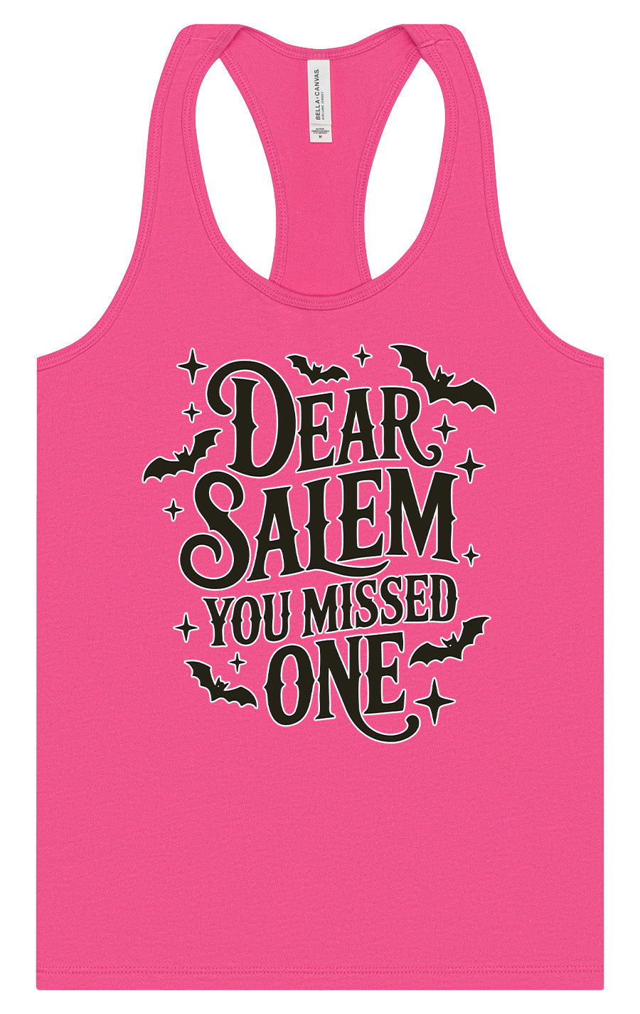 Dear Salem You Missed One Women's Racerback Tank