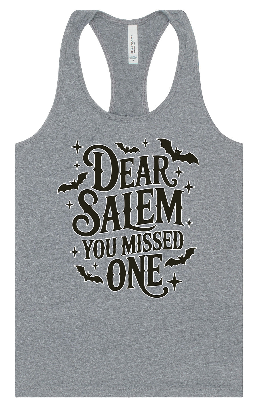 Dear Salem You Missed One Women's Racerback Tank