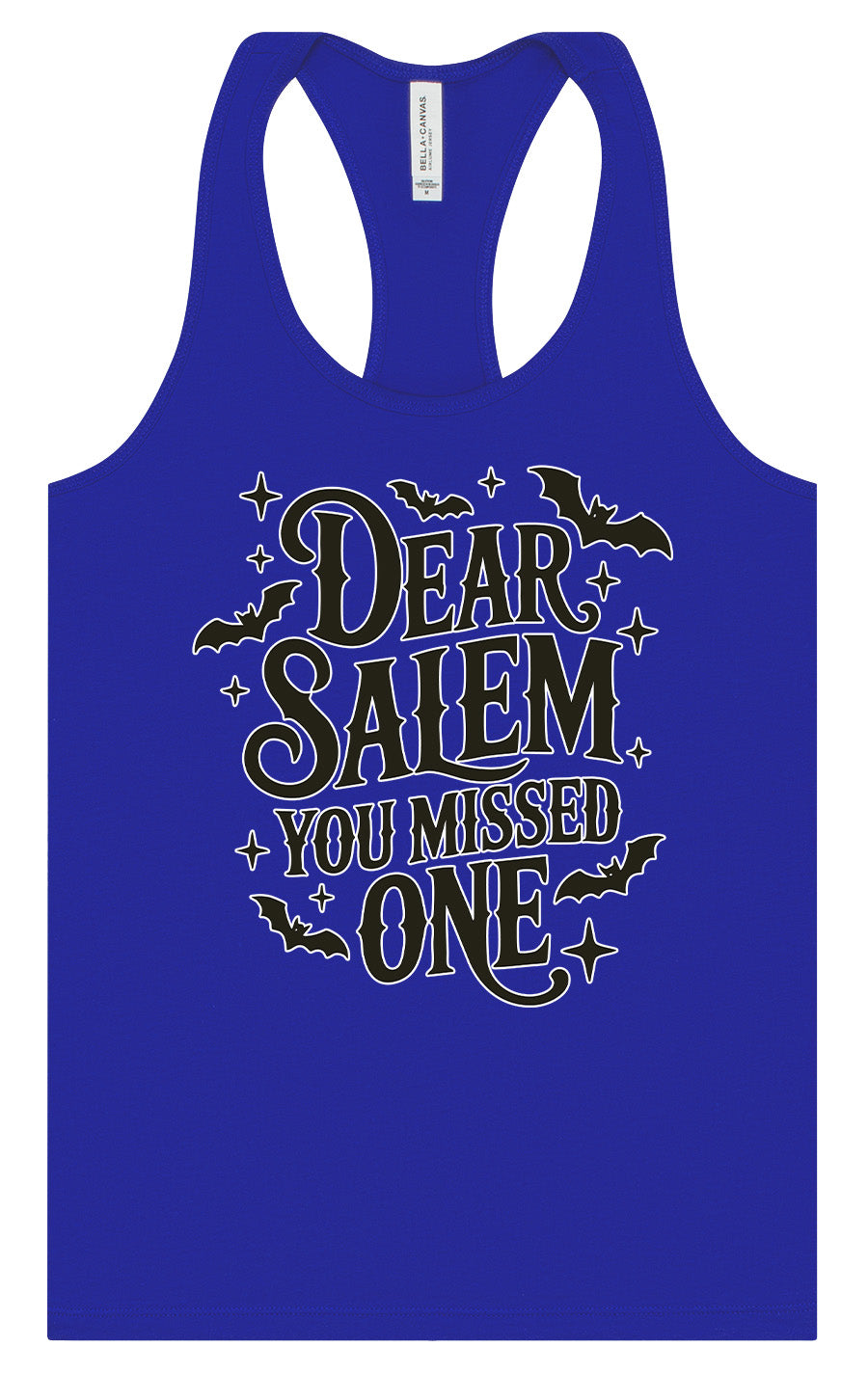 Dear Salem You Missed One Women's Racerback Tank