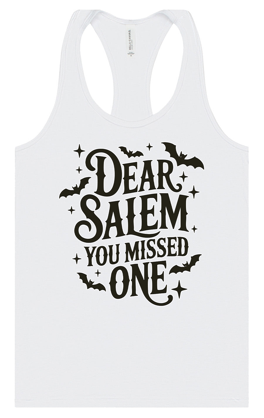 Dear Salem You Missed One Women's Racerback Tank