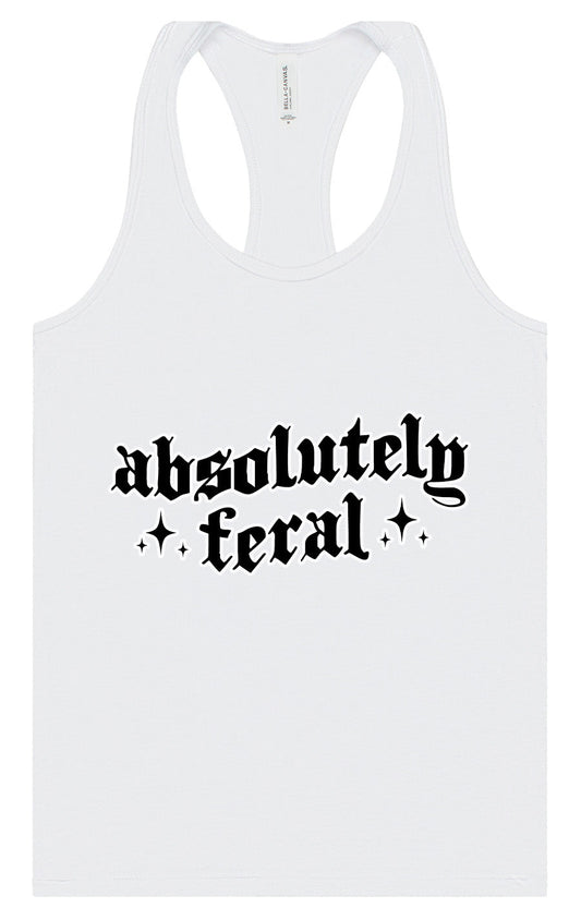 Absolutely Feral Women's Racerback Tank