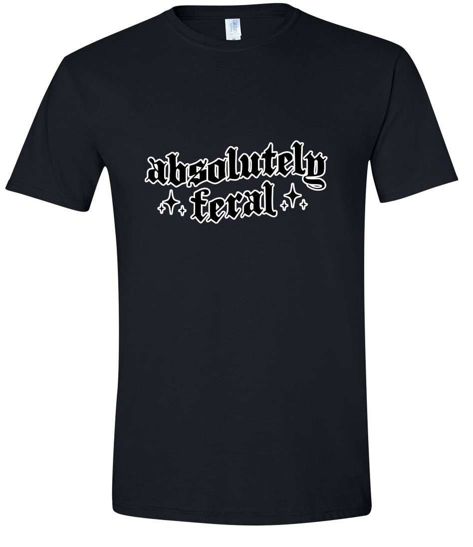 Absolutely Feral Adult Gildan Soft Shirt