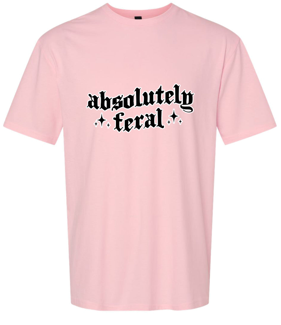 Absolutely Feral Adult Gildan Soft Shirt