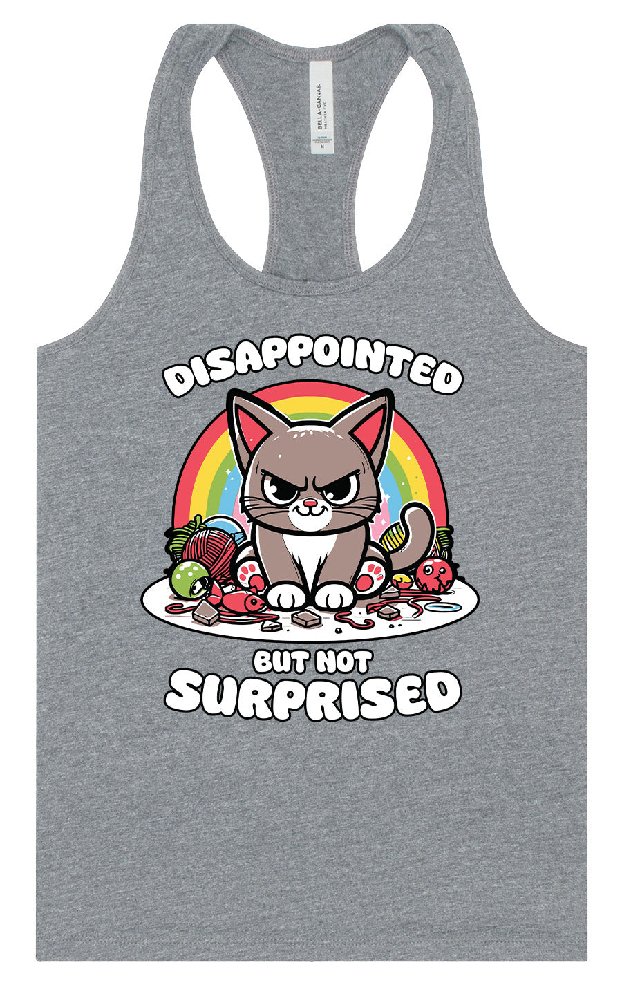 Disappointed, Not Surprised Women's Racerback Tank