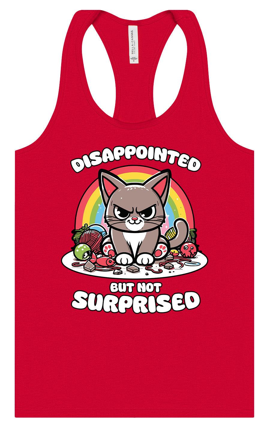 Disappointed, Not Surprised Women's Racerback Tank