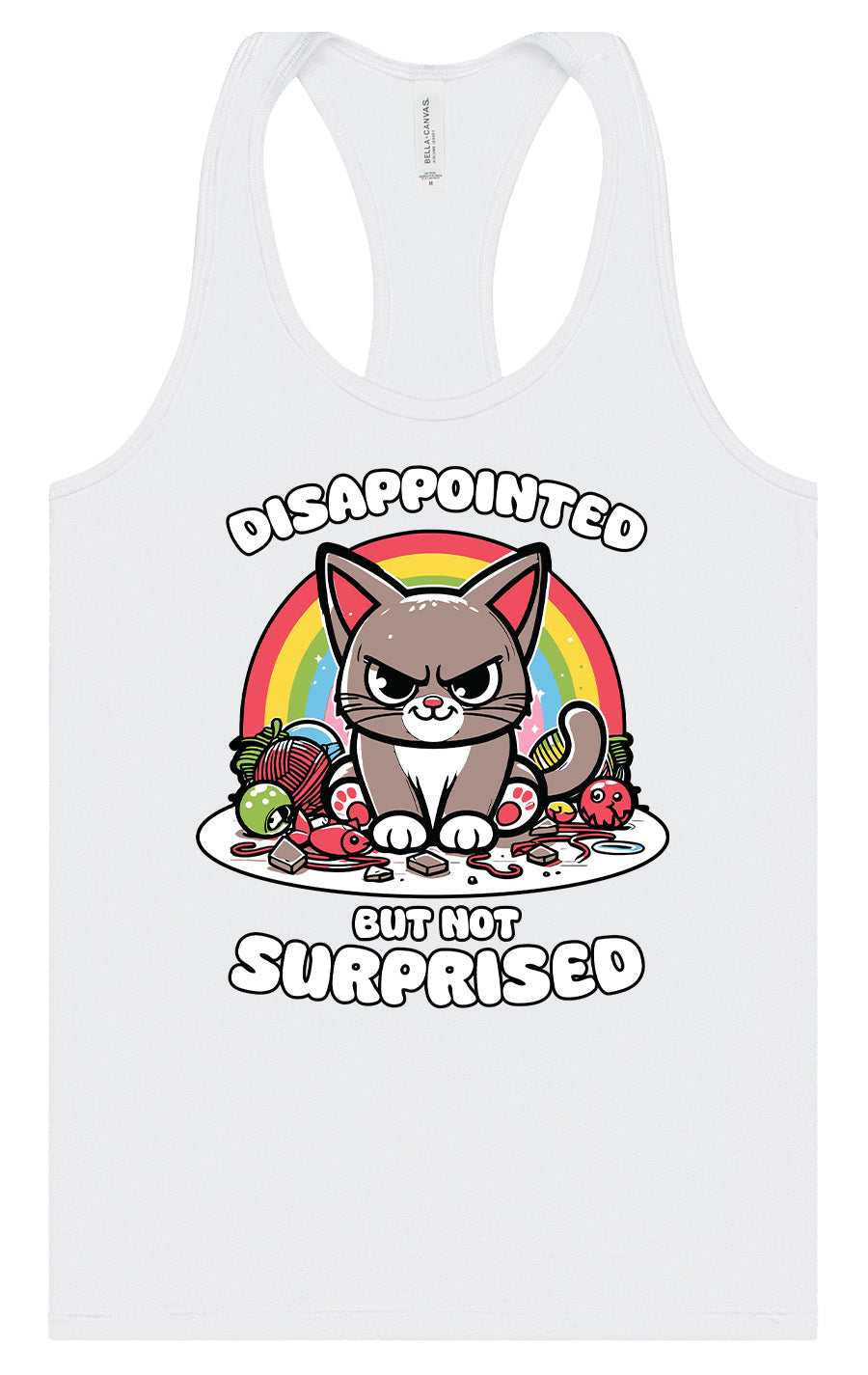 Disappointed, Not Surprised Women's Racerback Tank
