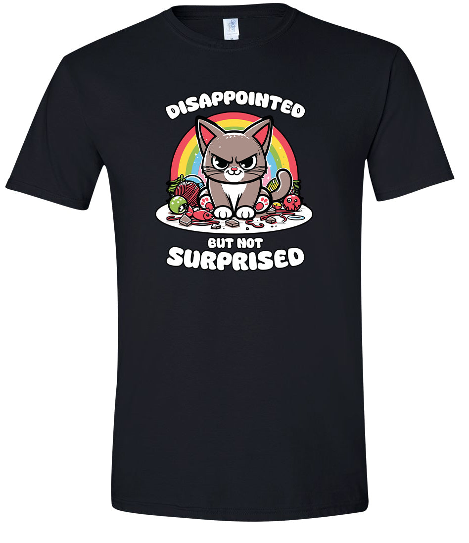 Disappointed, Not Surprised Adult Gildan Soft Shirt