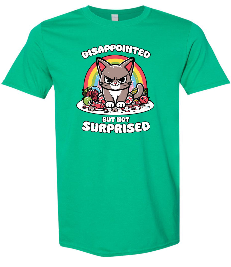 Disappointed, Not Surprised Adult Gildan Soft Shirt