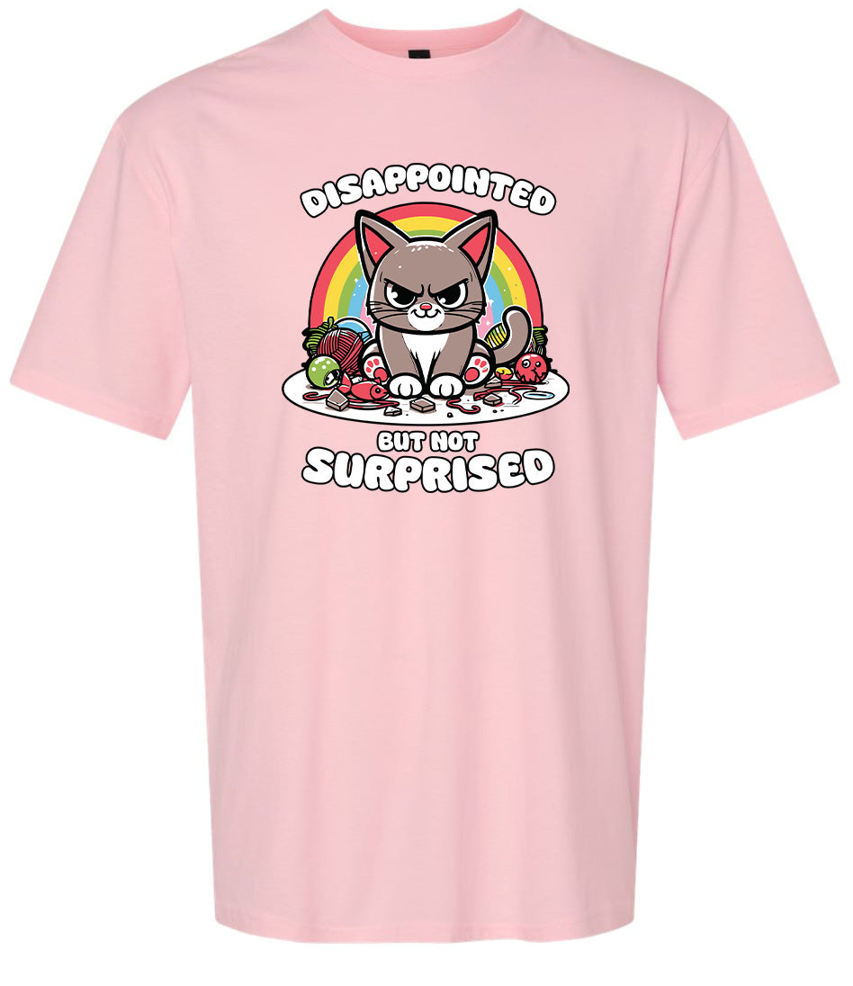 Disappointed, Not Surprised Adult Gildan Soft Shirt