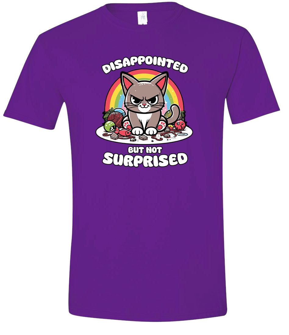 Disappointed, Not Surprised Adult Gildan Soft Shirt