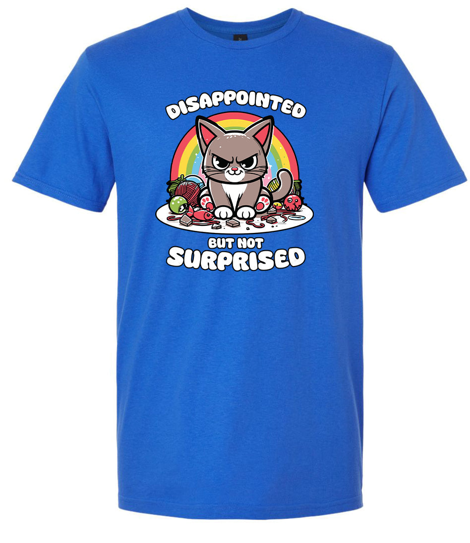 Disappointed, Not Surprised Adult Gildan Soft Shirt