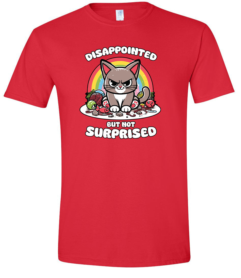 Disappointed, Not Surprised Adult Gildan Soft Shirt