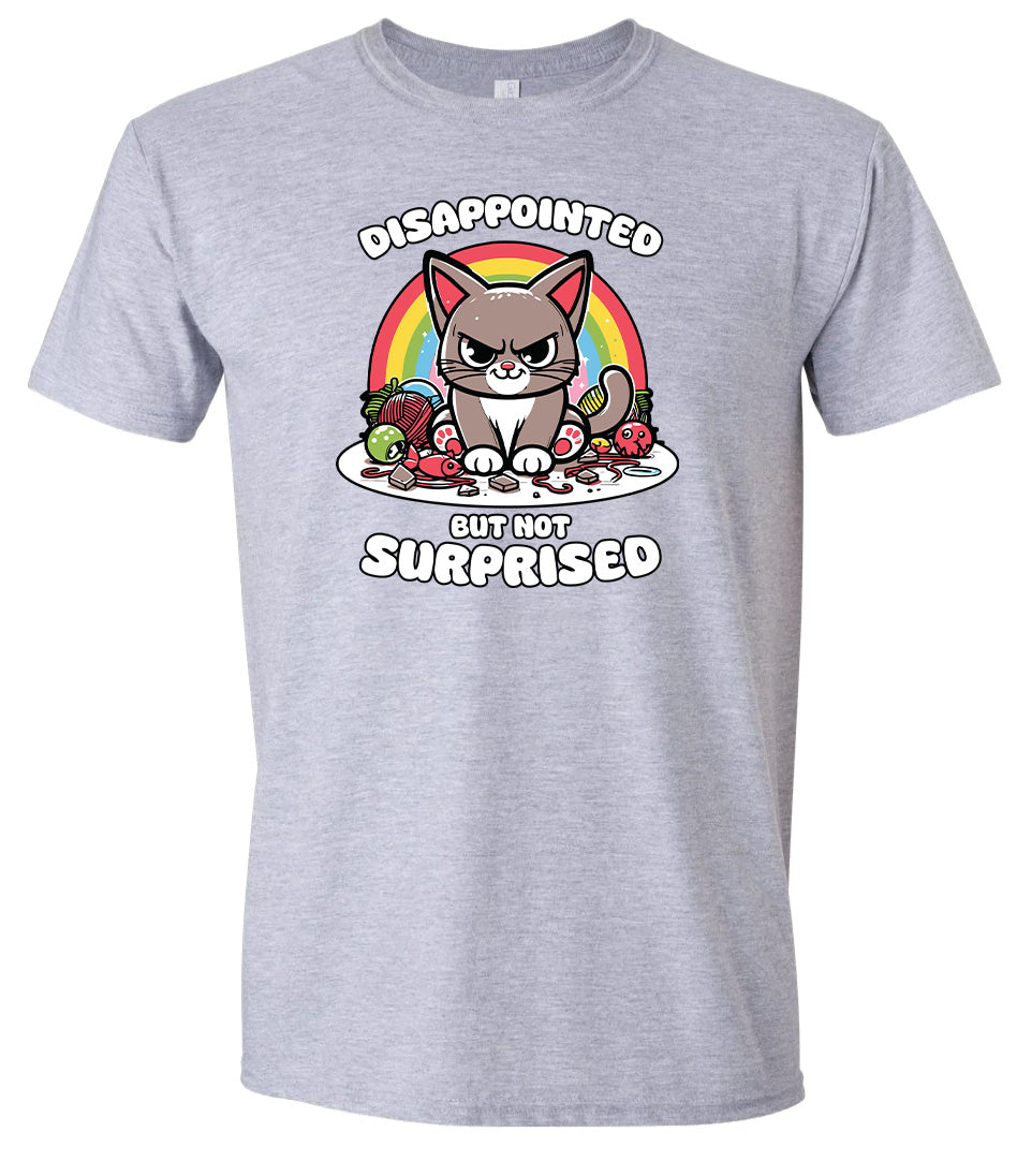Disappointed, Not Surprised Adult Gildan Soft Shirt