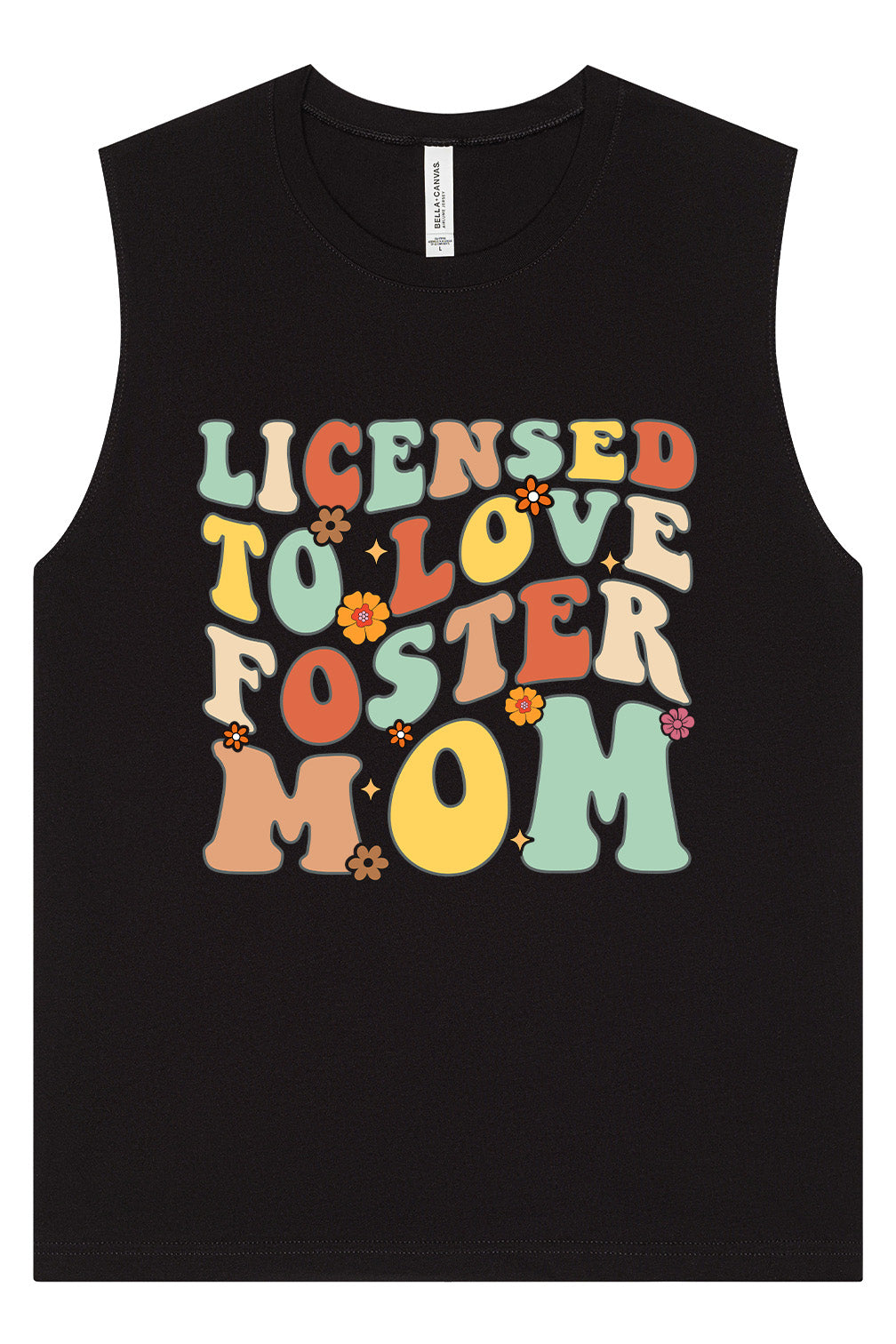 Licensed to Love Foster Mom Muscle Tank
