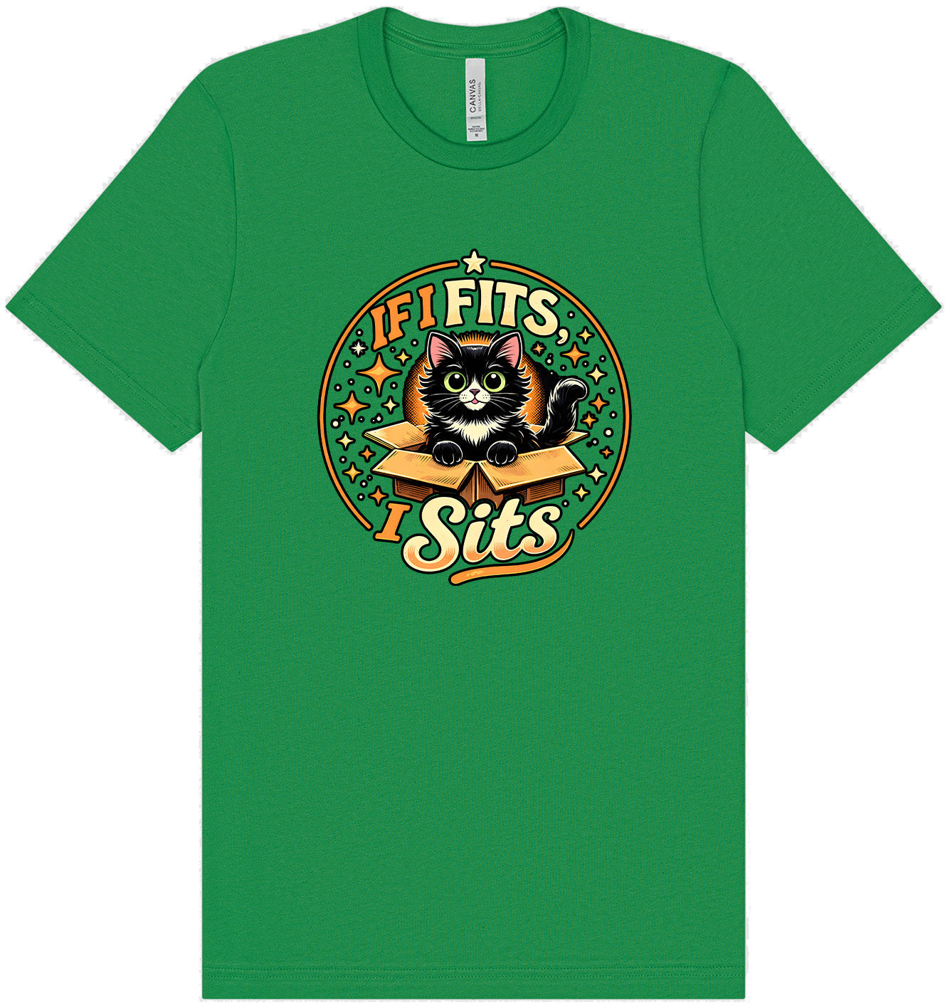 If I Fits, I Sits Adult Bella Canvas Shirt