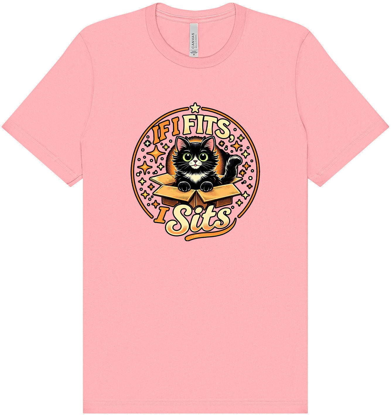 If I Fits, I Sits Adult Bella Canvas Shirt