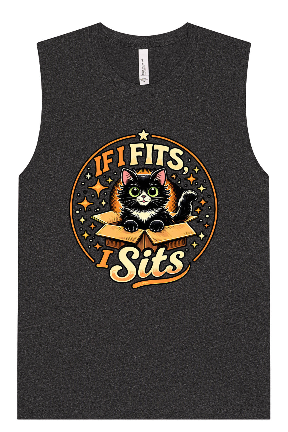 If I Fits, I Sits Muscle Tank