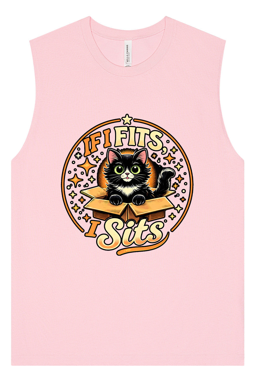 If I Fits, I Sits Muscle Tank