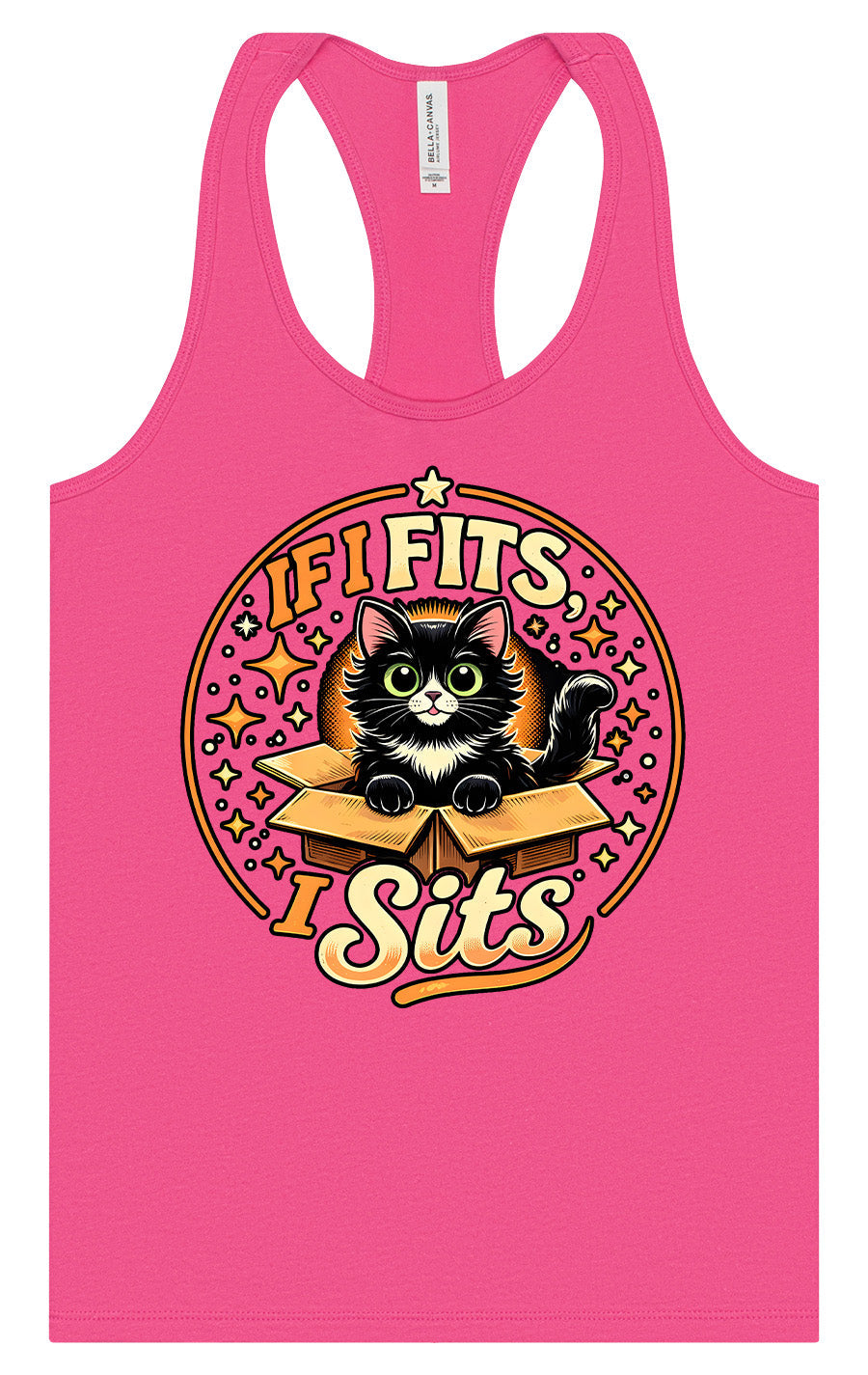 If I Fits, I Sits Women's Racerback Tank