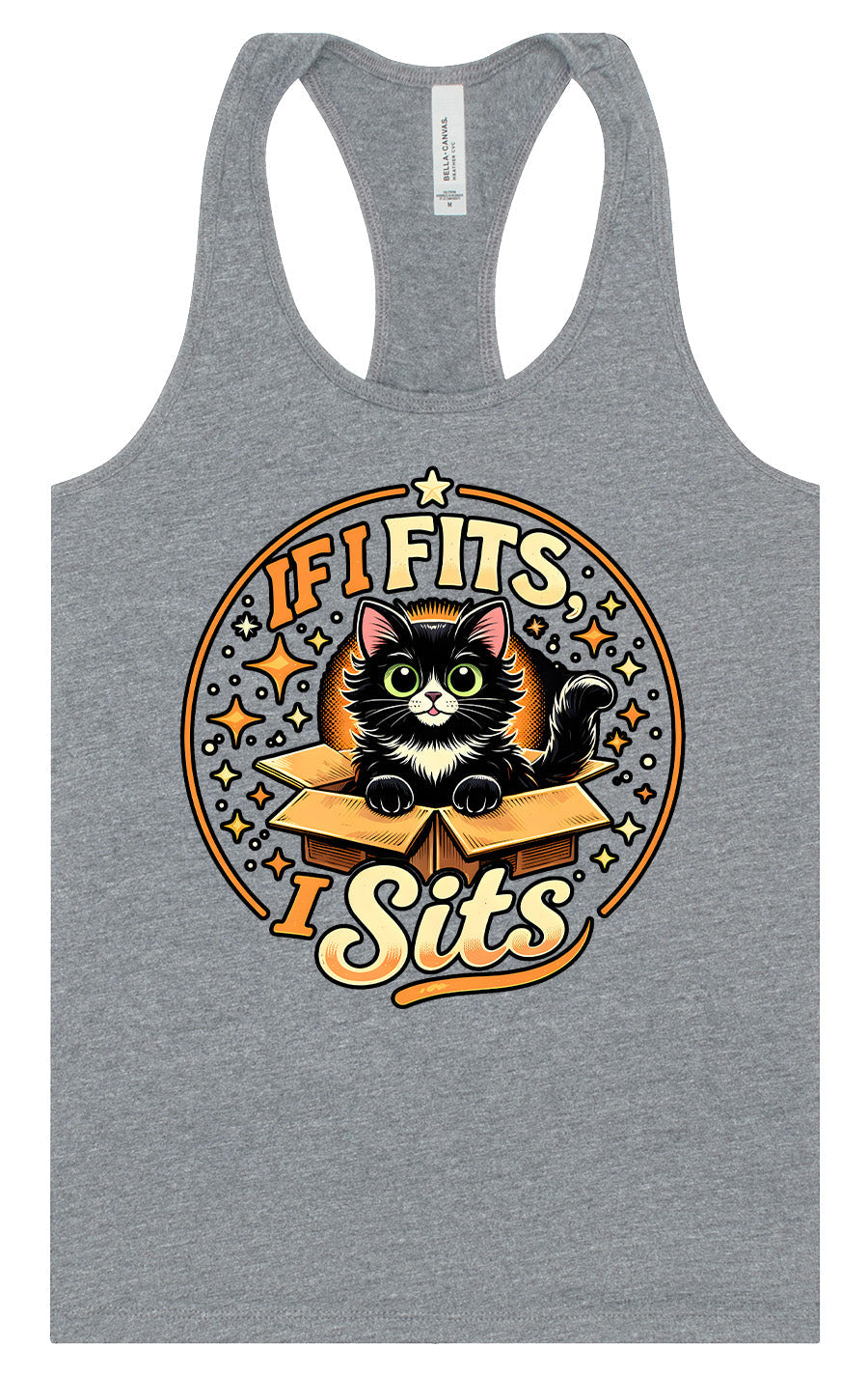 If I Fits, I Sits Women's Racerback Tank