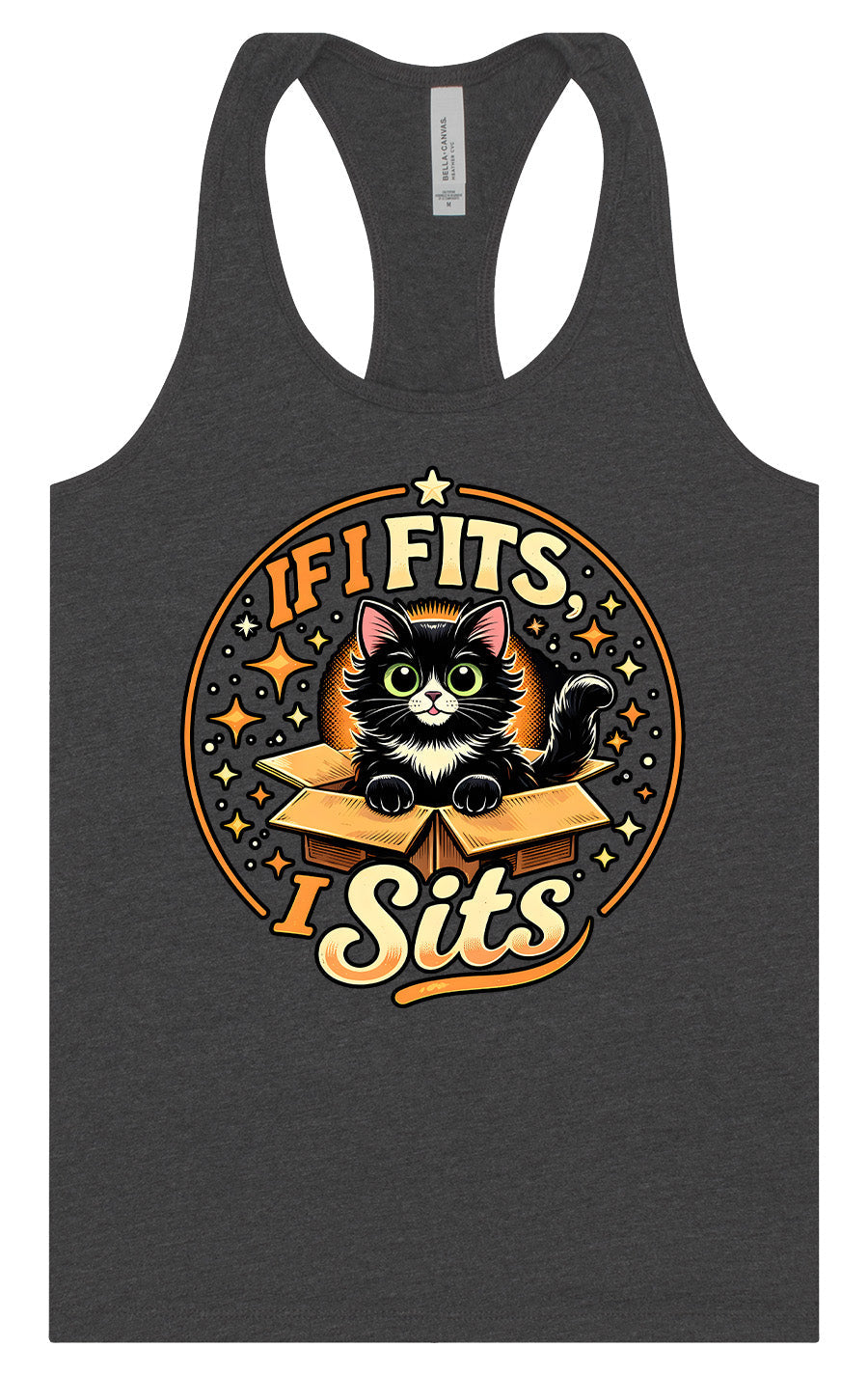 If I Fits, I Sits Women's Racerback Tank