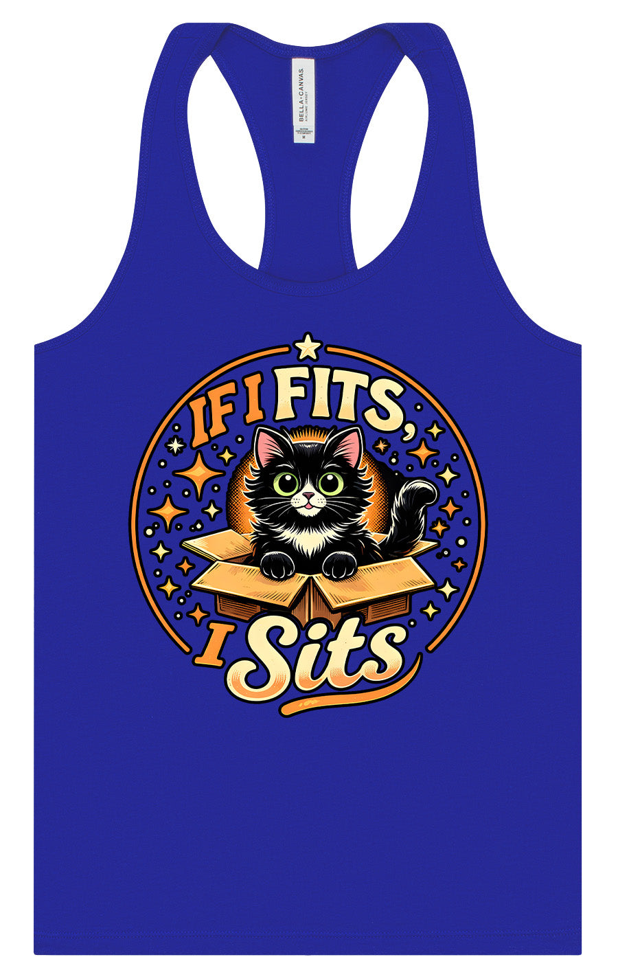 If I Fits, I Sits Women's Racerback Tank