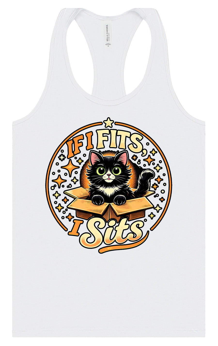 If I Fits, I Sits Women's Racerback Tank
