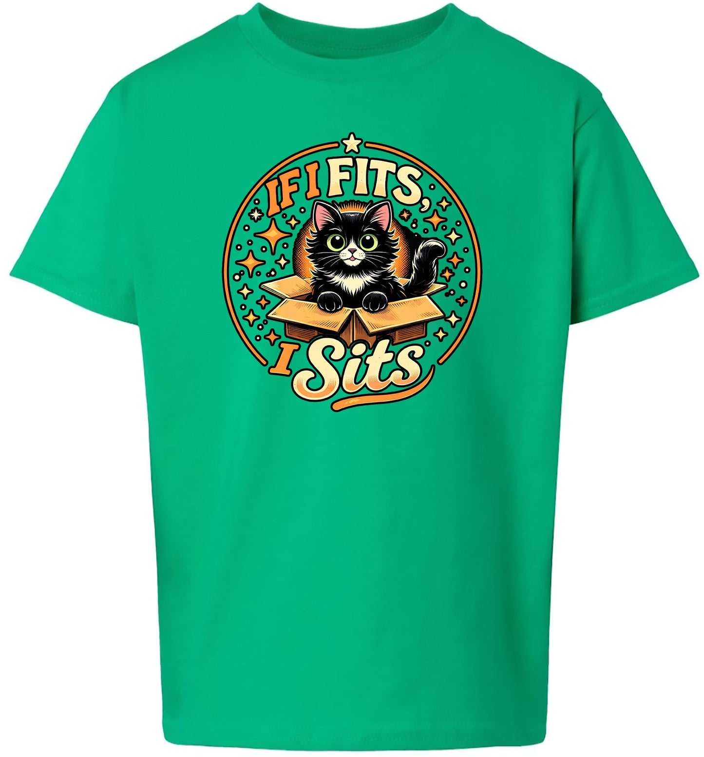 If I Fits, I Sits Children's Gildan Soft Shirt