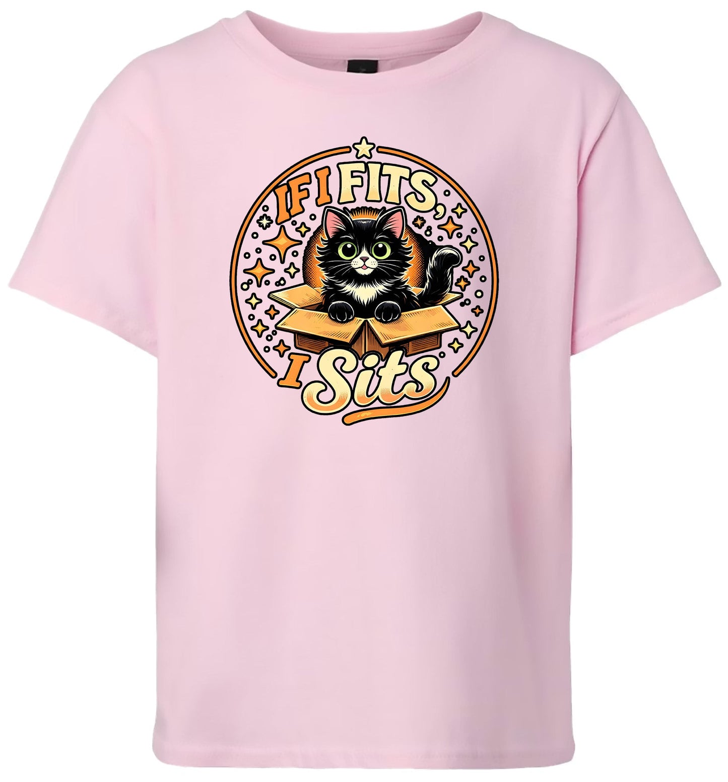 If I Fits, I Sits Children's Gildan Soft Shirt