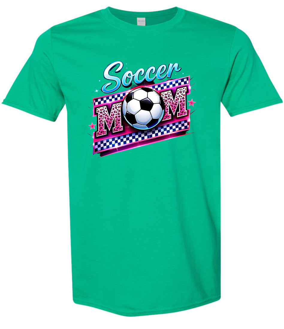 Soccer Mom Adult Gildan Soft Shirt