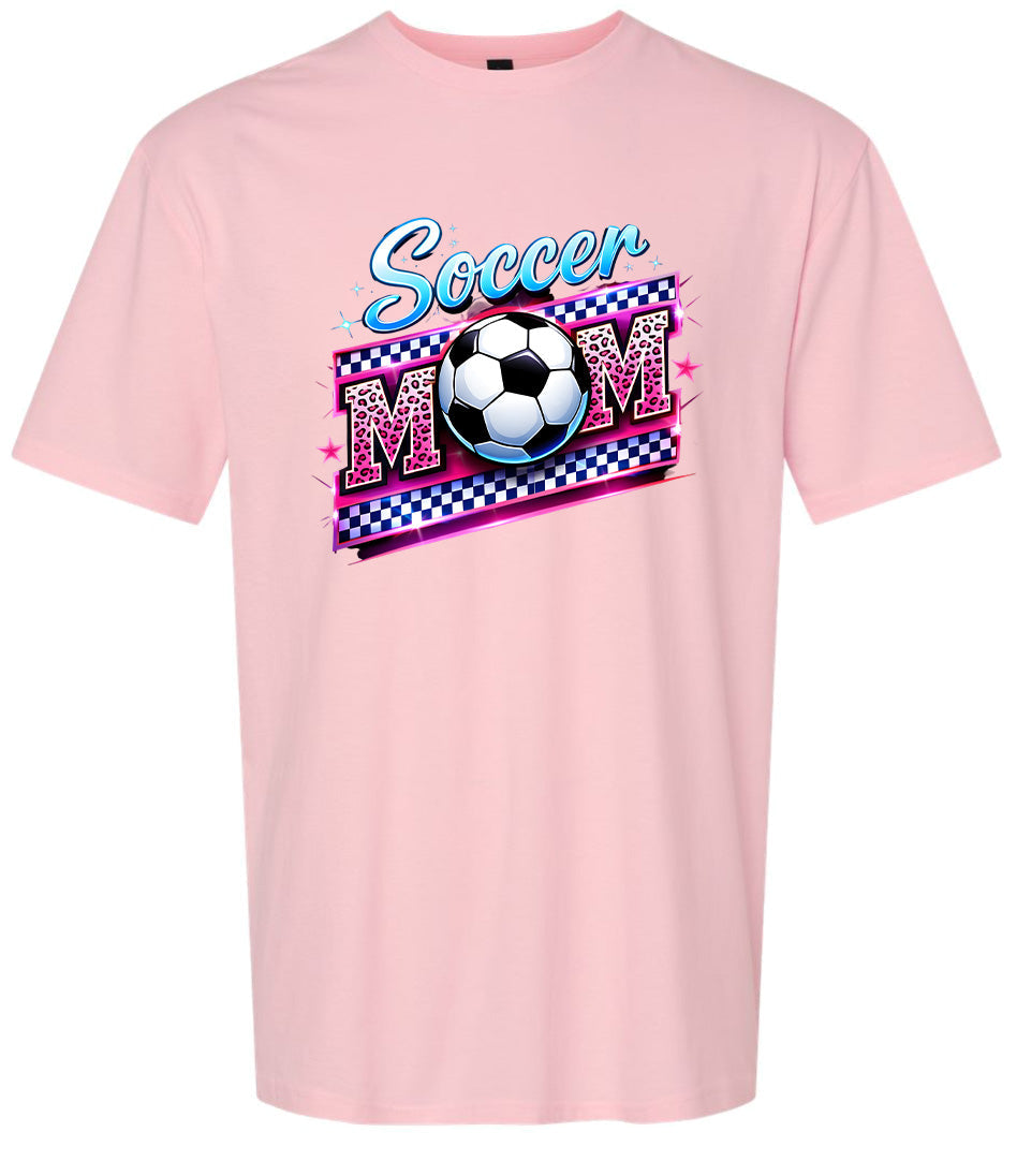 Soccer Mom Adult Gildan Soft Shirt