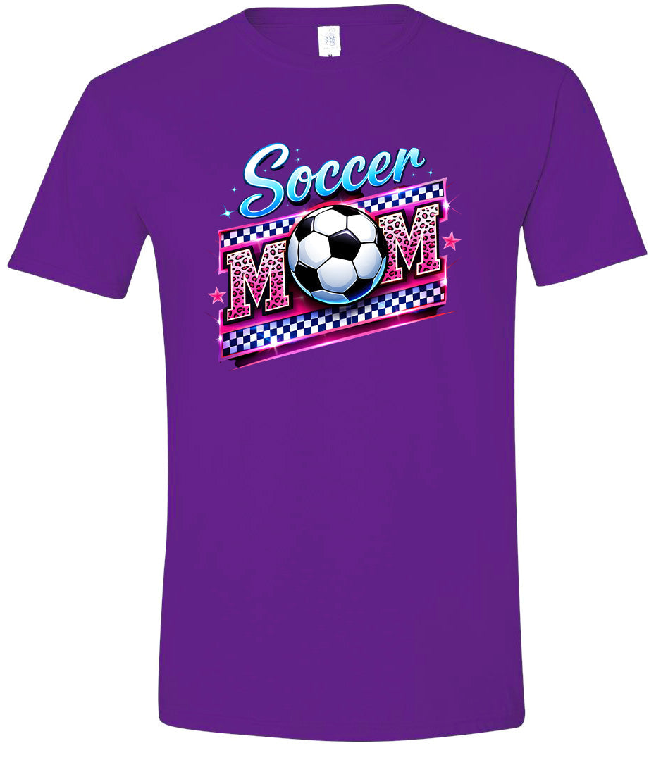 Soccer Mom Adult Gildan Soft Shirt