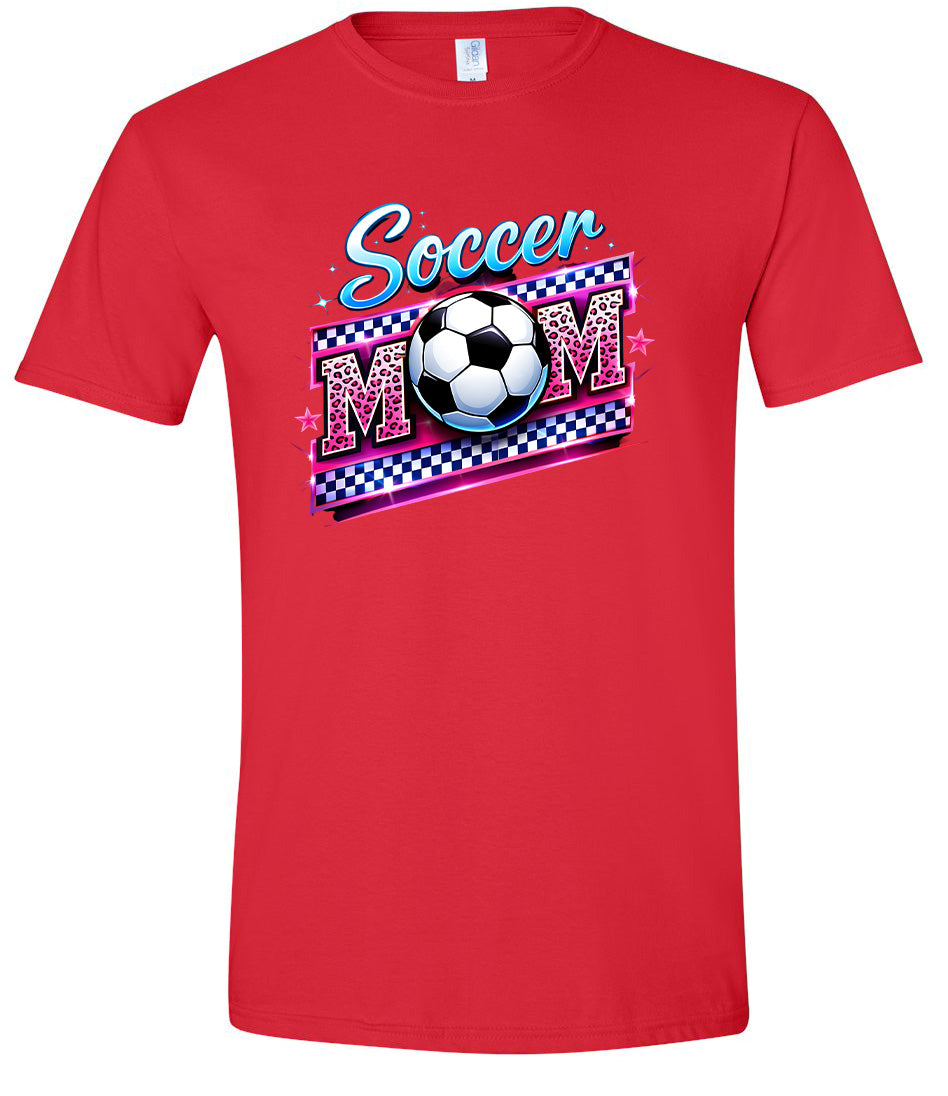 Soccer Mom Adult Gildan Soft Shirt