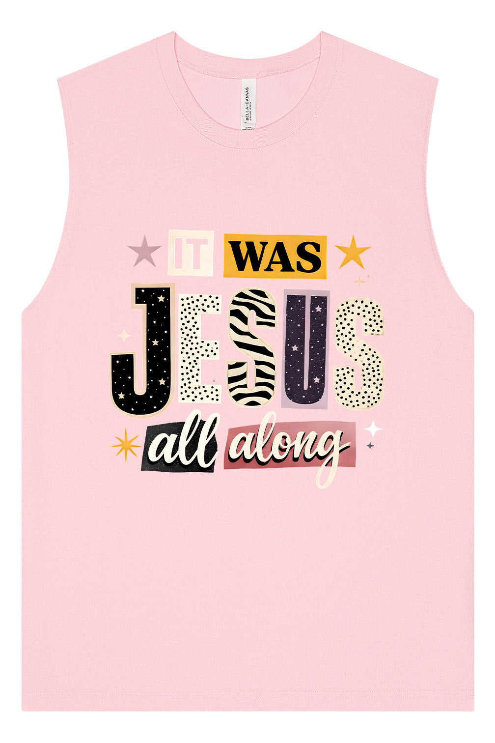 Jesus All Along Muscle Tank