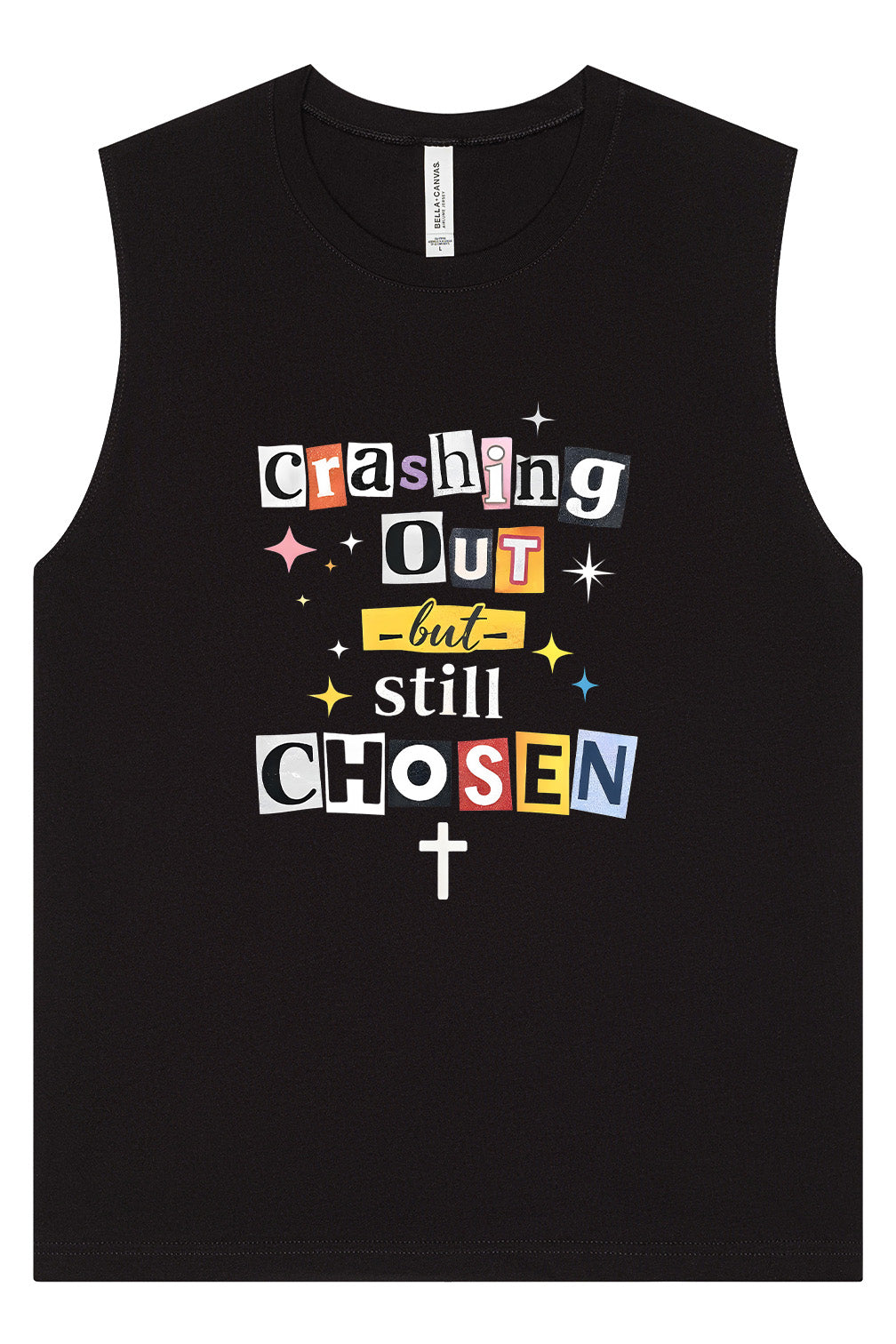 Crashing Out but Chosen Muscle Tank