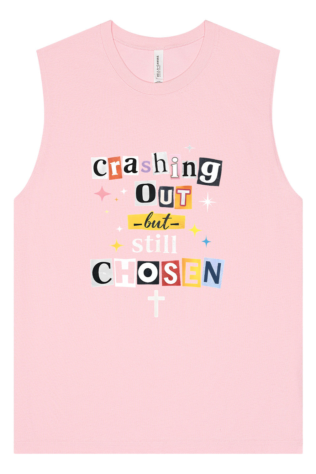 Crashing Out but Chosen Muscle Tank