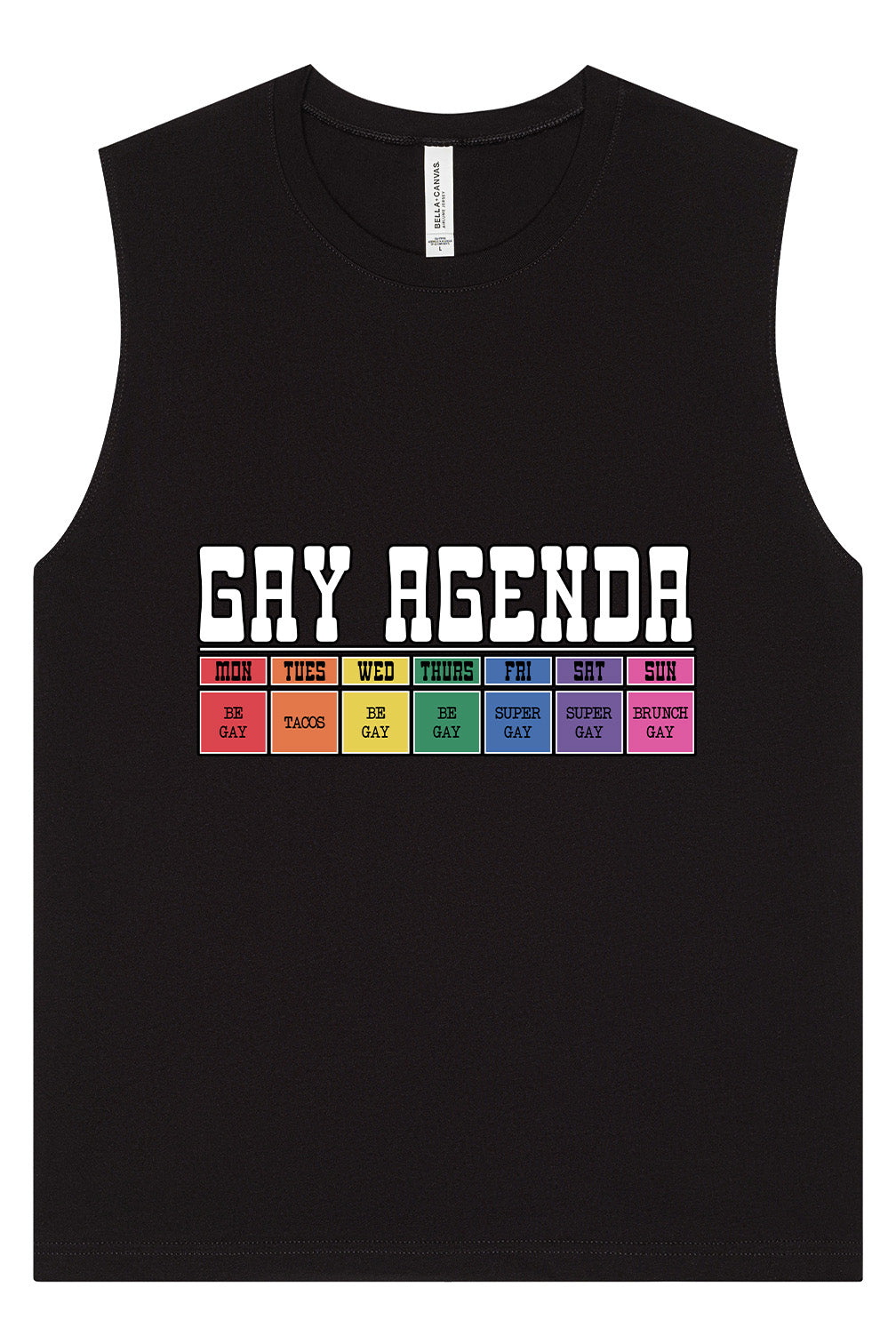 Gay Agenda Muscle Tank