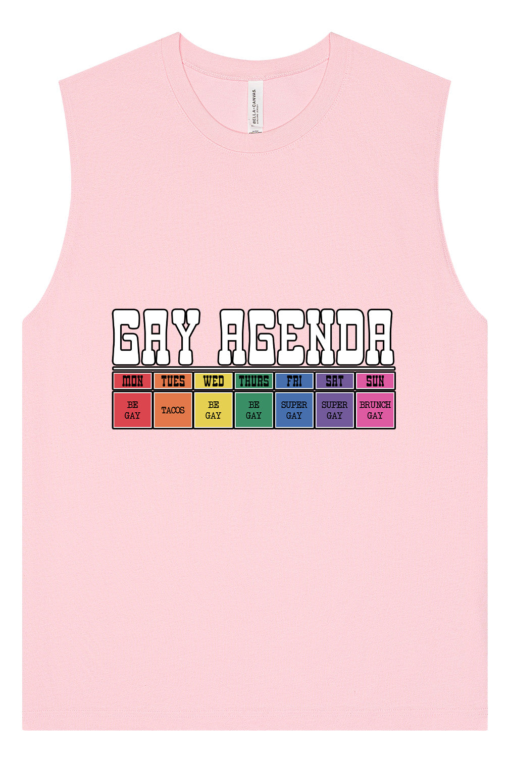 Gay Agenda Muscle Tank