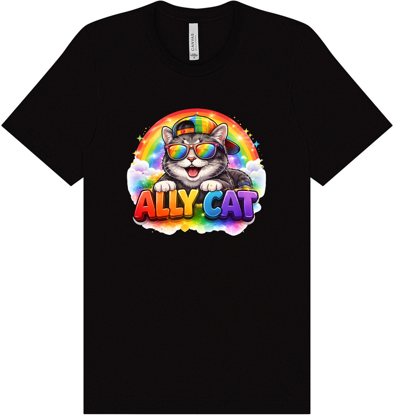 Ally Cat Adult Bella Canvas Shirt