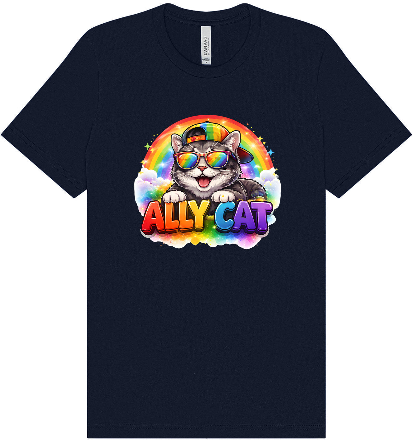 Ally Cat Adult Bella Canvas Shirt