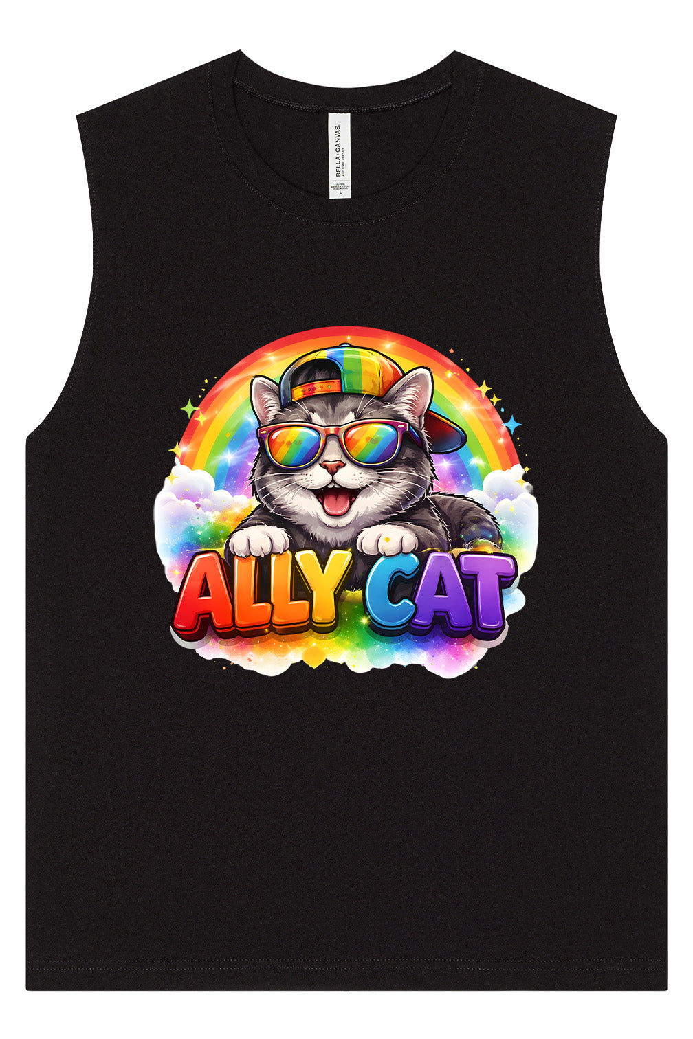 Ally Cat Muscle Tank