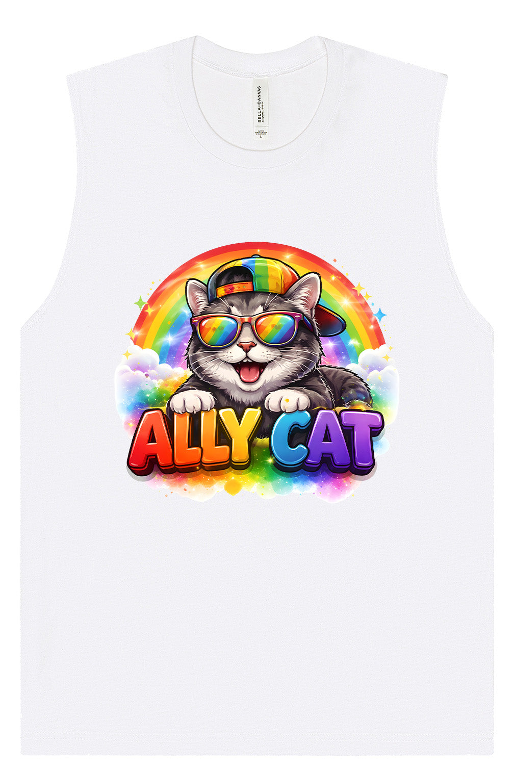 Ally Cat Muscle Tank