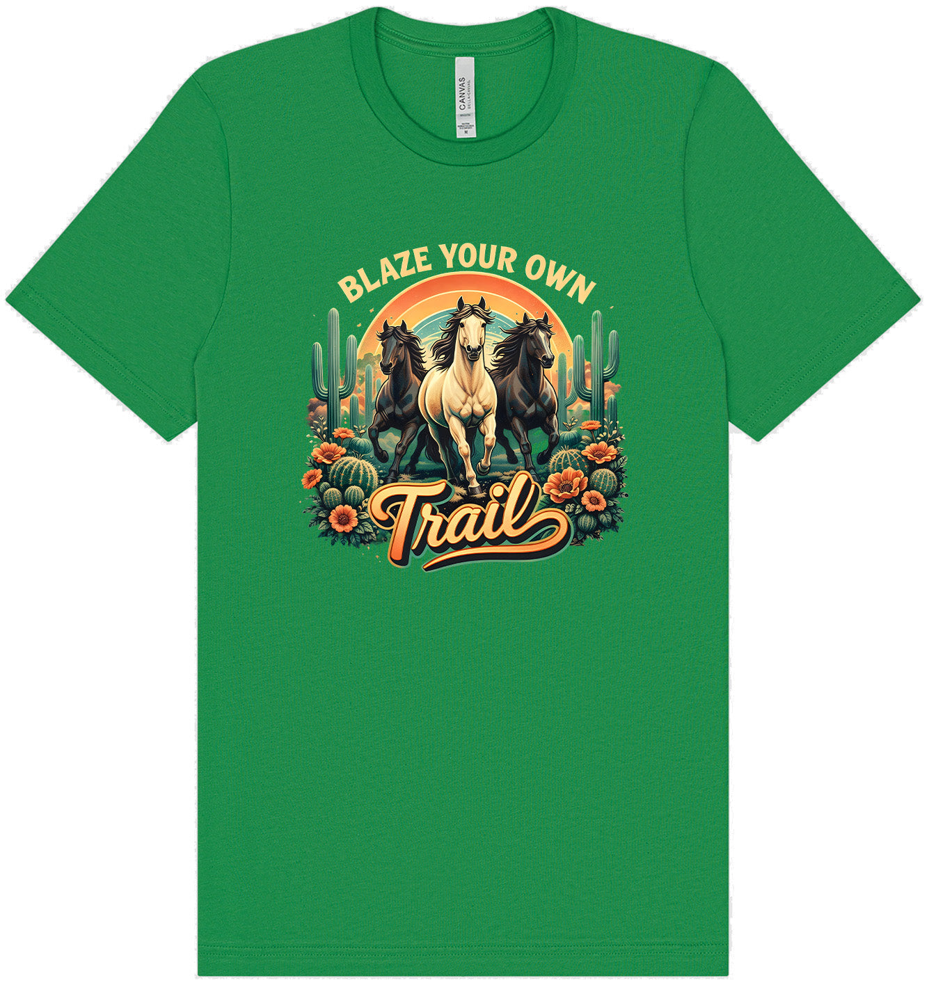 Blaze Your Own Trail Adult Bella Canvas Shirt
