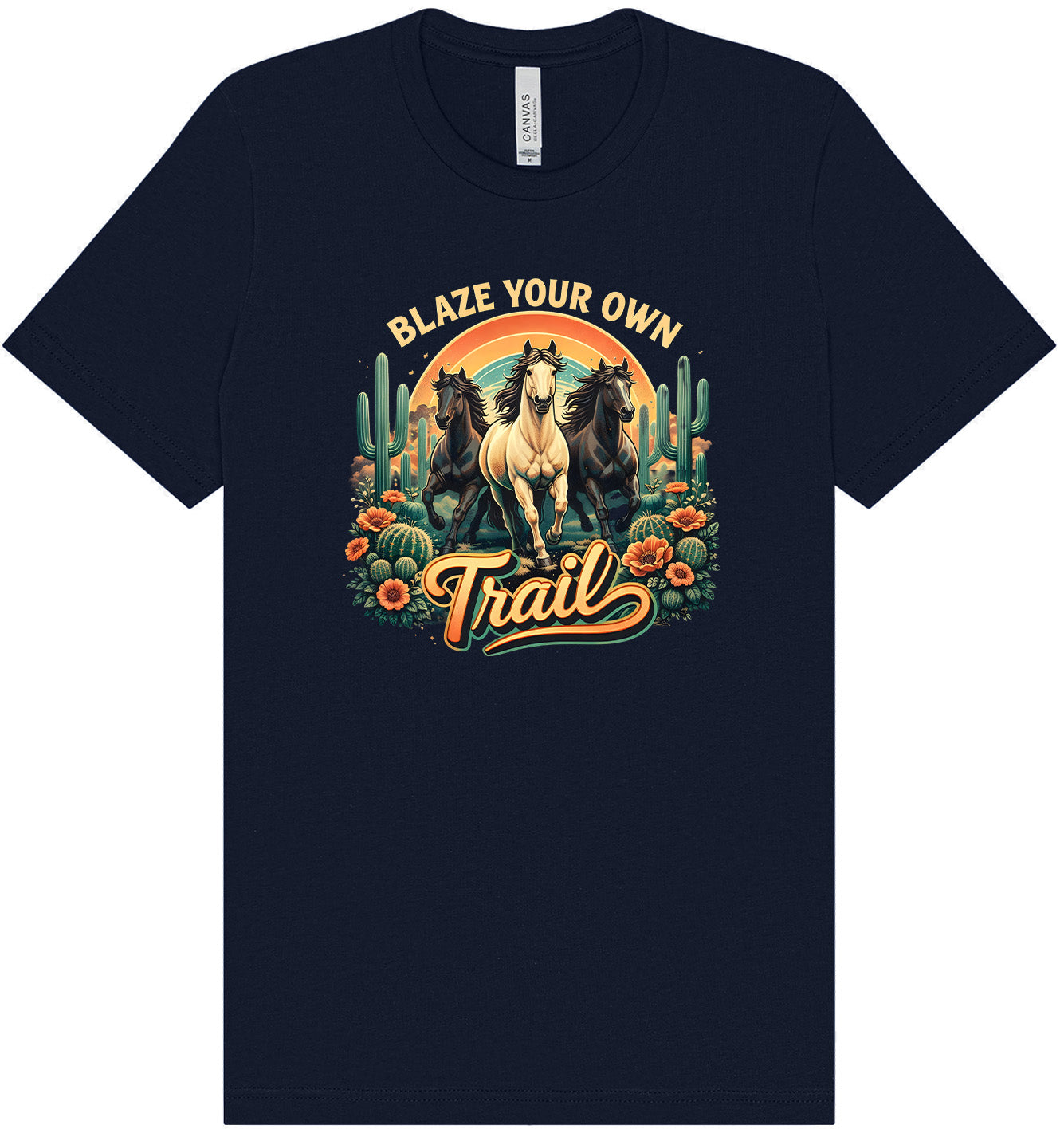 Blaze Your Own Trail Adult Bella Canvas Shirt