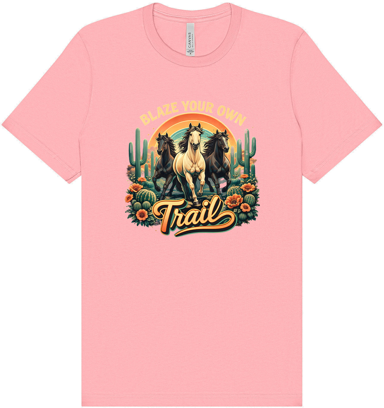 Blaze Your Own Trail Adult Bella Canvas Shirt