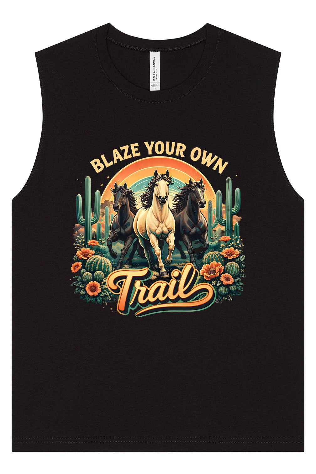 Blaze Your Own Trail Muscle Tank