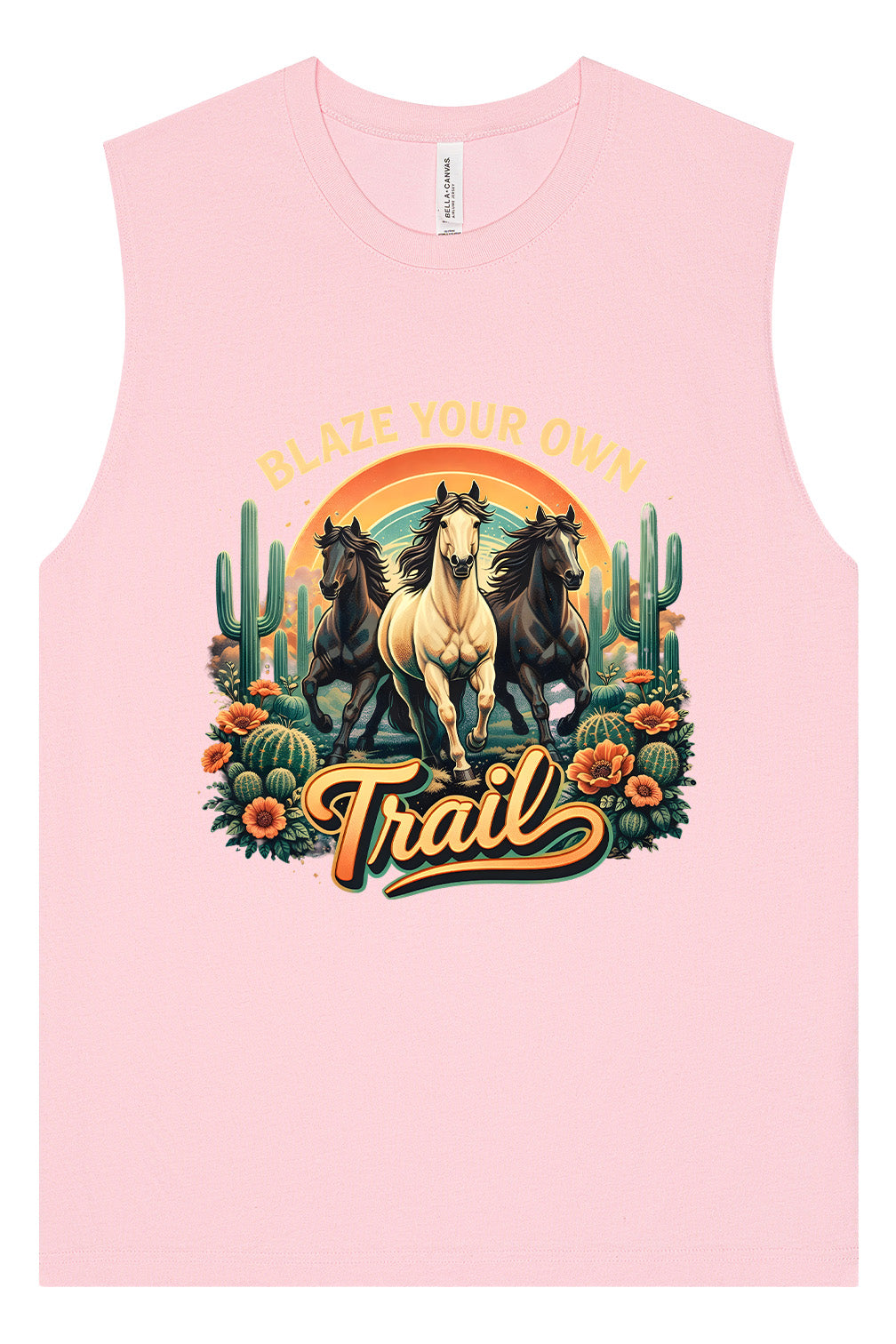 Blaze Your Own Trail Muscle Tank