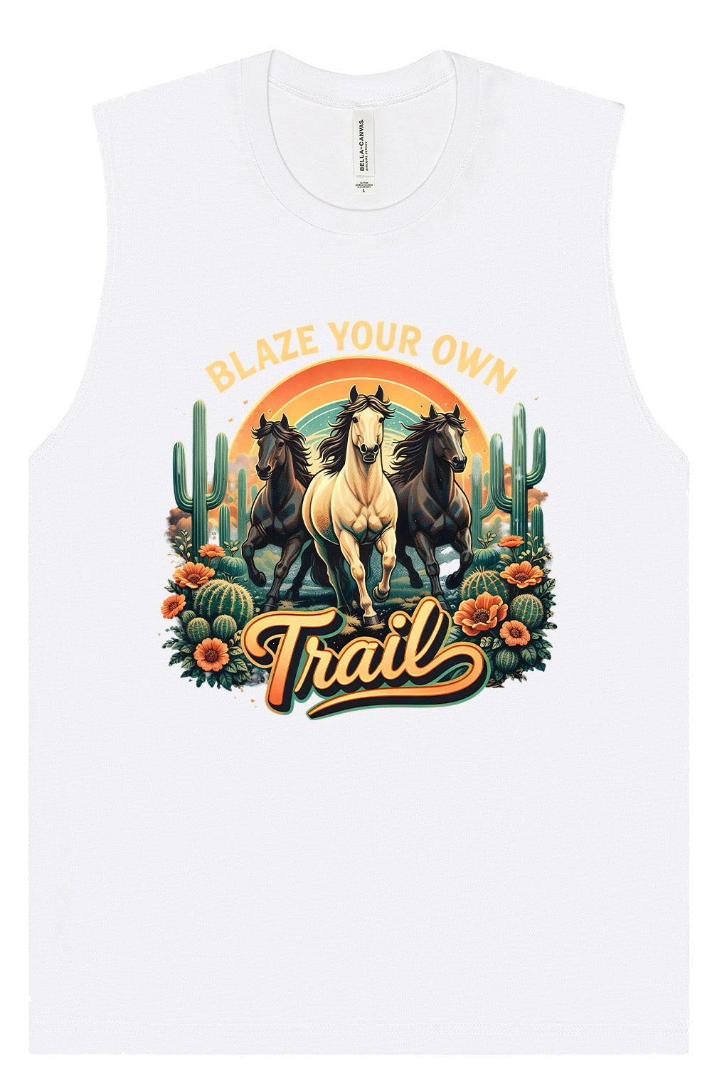 Blaze Your Own Trail Muscle Tank